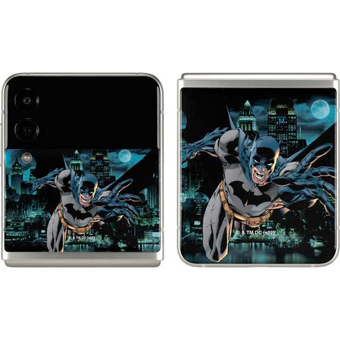 DC Comics Batman All Star Batman & Robin, The Boy Wonder Action Pose Art BY Jim Lee Galaxy Z Flip3 5G Skin